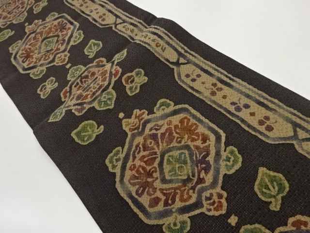 JAPANESE FUKURO OBI / GEOMETRIC